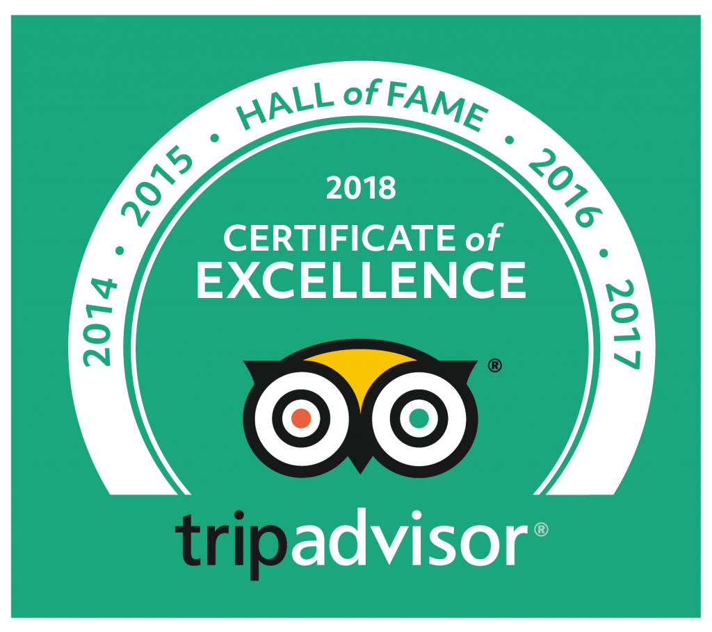 tripadvisor certificate of excellence