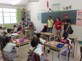 volunteering at a school in yelapa