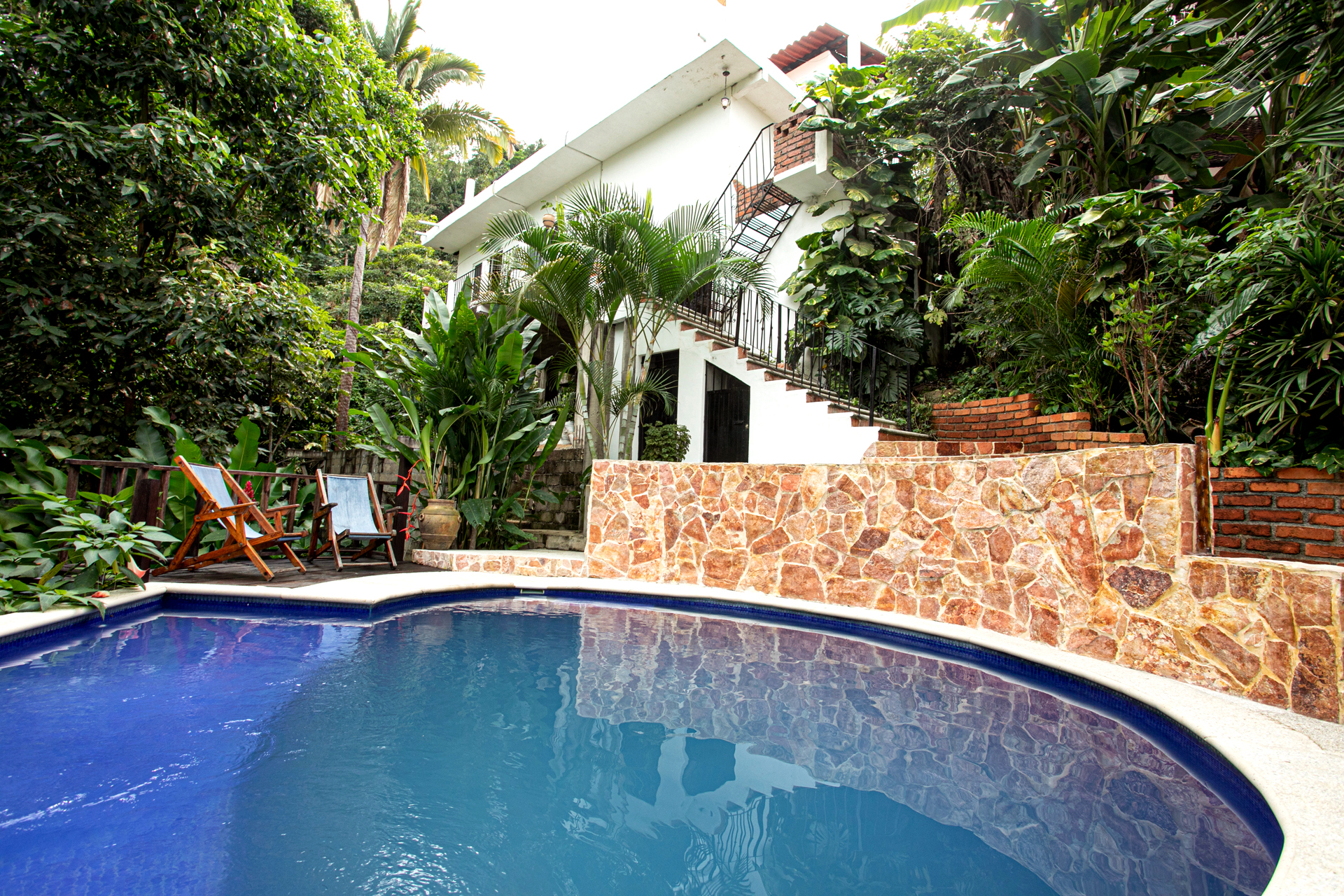 view of pool at Casa Jungle 